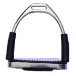 Vawan Stainless Steel Stirrup with Rubber pad