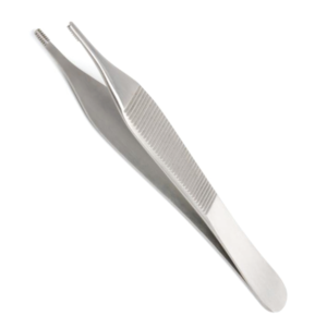 Adson Brown Tissue Forceps, 7×7 Teeth, 12cm (4.72 Inch)