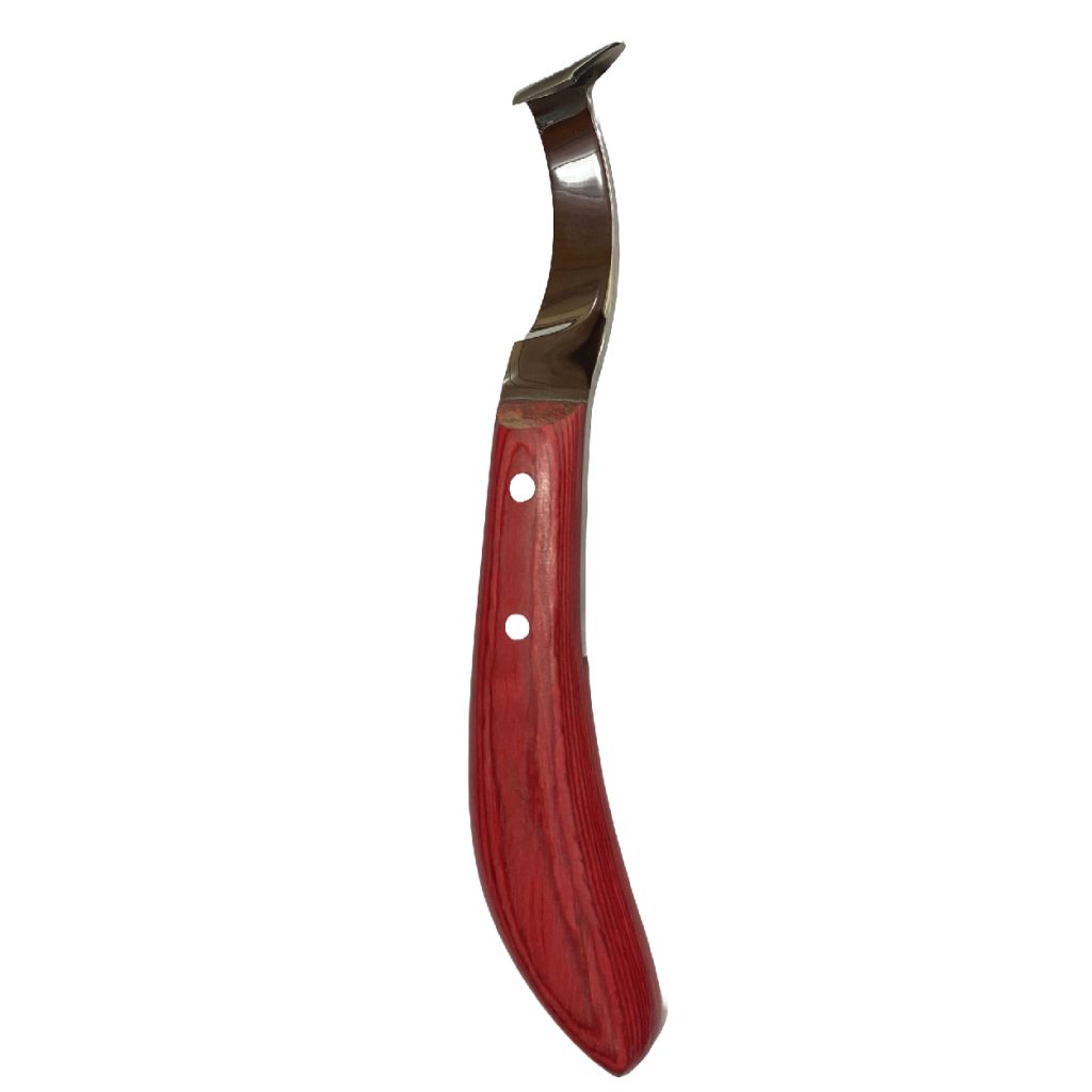 Hoof knife horses with scratching hook-01